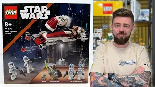 UCIECZKA NA ŚMIGACZU BARC 😎 LEGO STAR WARS 75378 RECENZJA