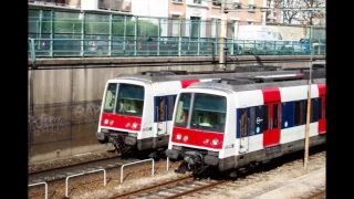 Mon hommage en photos aux rames MI84 de la ligne A du RER