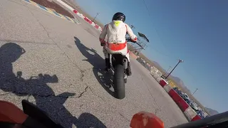 Apex Karting track day supermoto KTM SMR 450