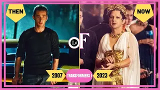 TRANSFORMERS (2007 vs 2023) CAST⭐Then and Now | Real Name and Age