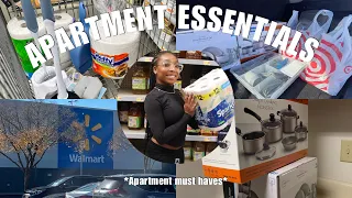MOVE IN SERIES EP. 2 COME SHOPPING W/ ME FOR APARTMENT ESSENTAILS 🫶🏽| Shalaya Dae