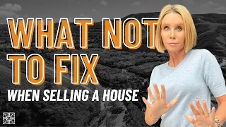 Selling a house? Don't fix this! Bad Investment!