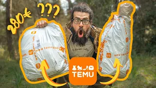 Acquistare su TEMU Attrezzatura Outdoor COMPLETA a 280€ è un Errore? Unboxing & Test