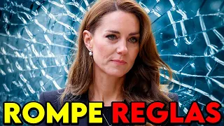 La Princesa de Gales KATE MIDDLETON ROMPIÓ 9 REGLAS REALES