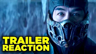 MORTAL KOMBAT TRAILER REACTION! Sub-Zero vs Scorpion (Red Band Trailer)