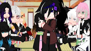 |Hashira(+nezuko) react to nezuko(+giyuu)||enjoy🫶|