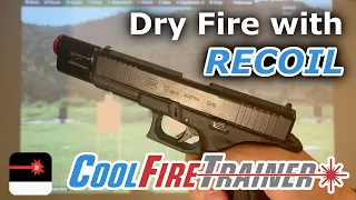 Laser Dry Fire with Recoil! CoolFire Trainer with DryFireOnline.com