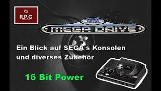 Sega Mega Drive - die erste 16-Bit Konsole von SEGA