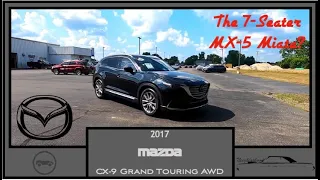 2017, 2018, 2019 Mazda CX 9 Grand Touring AWD|Walk Around Video|In Depth Review|Test Drive