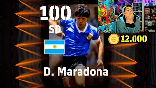 😍 ASÍ JUEGA el NUEVO MARADONA BIG TIME *100* en eFootball 2023 Mobile | Review *Nuevo*