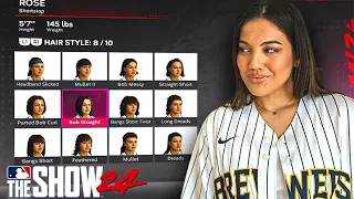 I SCANNED MY GIRLFRIEND IN MLB THE SHOW 24
