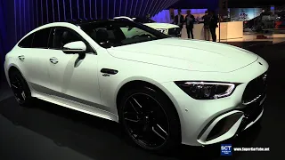 2020 Mercedes AMG GT 43 4Matic 4 Doors Coupé - Exterior  Interior Walkaround - 2020 Brussels Motor S