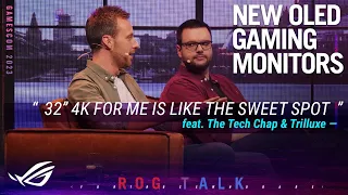 ROG Gamescom 2023 | The latest OLED gaming monitors: PG32UCDM ft. @TheTechChap @Trilluxe #ROGTalk