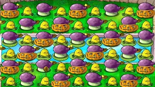 Plant vs zombies I plant the 45 gloom shrooms in survival endless FULL GAMEPLAY.