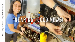 ENGINE WORKS: Replacing crankshaft bearings! — Sailing Yabá #63