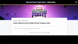 Free Coupon Code on MFF 9th Anniversary.. 2024/05/03 - Marvel Future Fight