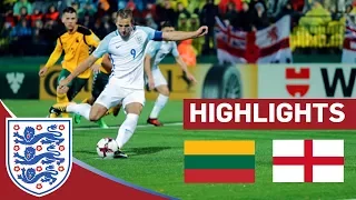 England Maintain Unbeaten Record with a WIN in Lithuania | Lithuania 0-1 England | Highlights