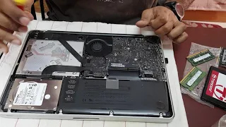 MacBook Pro Mid 2012 Ram and SSD upgrade! |DIY| Uncut| 8GB,256GB|