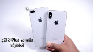 iPhone X vs iPhone 8 Plus 🚀 SPEED TEST en ESPAÑOL en 2022 ¿cuál será mejor? 🤔 - RUBEN TECH !