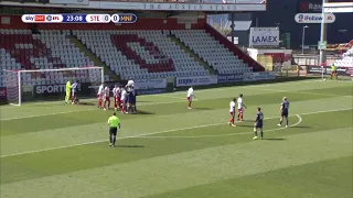 Ryan Sweeney scores at Stevenage