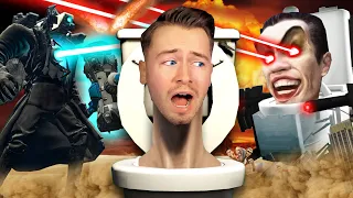 Ich REAGIERE auf das ENDE vom SKIBIDI TOILET BOSS!🚽(FOLGE 65)