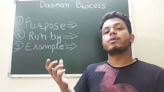 Daemon process in operating system