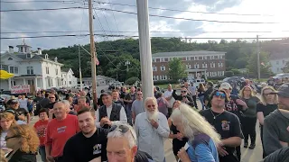 1000+ PEOPLE PROTEST THE UNCONSTITUTIONAL CEASE & DESIST OF 80 YEAR OLD PRIDE OF MONSON HILLCLIMB