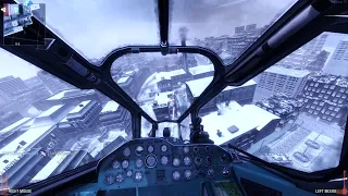 Destroying the enemy team with the Mi-24 Hind (Black OPs | Plutonium)
