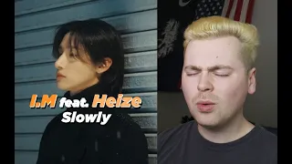 COLD SHOULDER (I.M (아이엠) - 'Slowly (Feat. 헤이즈)' Official Visualizer Reaction)