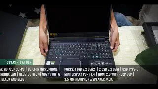 Acer Predator Helios 300 (i5-10300h RTX 3060) | Unboxing