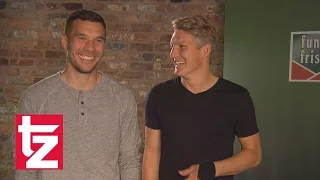 Schweini und Poldi im Doppel-Interview - Schweinsteiger: "Poldi weiß nicht, was Mode ist"