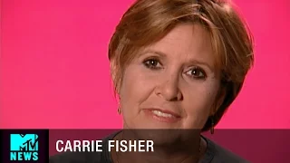 Carrie Fisher Discusses Star Wars Success | MTV News 2004 Interview
