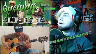 Reacting to Alip_Ba_Ta's Goosebumps theme song (cover guitar) !!  "This man is Hella talented !!"