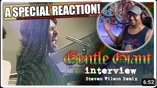 WOW! Gentle Giant- Interview LIVE REACTION