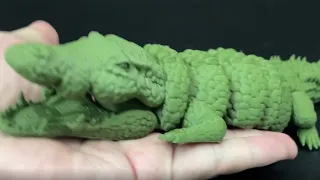 Creating a 3D Printed Crocodile Toy The Ultimate DIY Challenge!