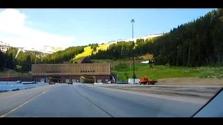 A drive through the Eisenhower Tunnel - I70 Western Colorado