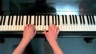 Thema aus: Bilitis, easy piano cover