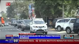 JK Berlebaran ke Rumah Jokowi di Solo