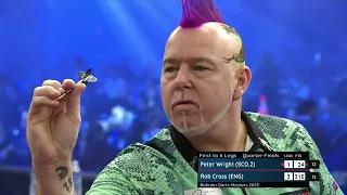 Peter Wright vs Rob Cross - 2023 Bahrain Darts Masters - Quarter-Finals