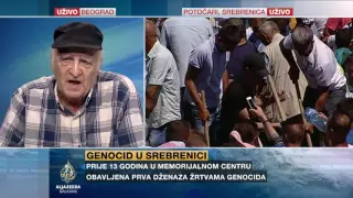 Filip David o genocidu u Srebrenici