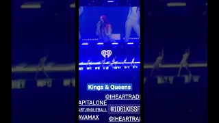 Ava Max’s “Kings & Queens” live at the Jingle Ball Tour in Texas!