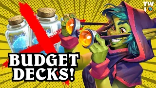 NEW Budget Hearthstone Decks in Whizbang's Workshop!