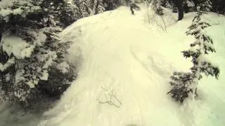 Intense Run At Hemlock Valley Resort