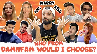 WHO FROM DAMNFAM WOULD I CHOOSE? 😰 | Mr.MNV |