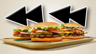 Whopper Whopper Ad but every time he says "Whopper" it gets slower