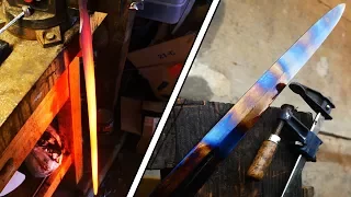 Forging A Sword Pt 2: Quench And Fullers!