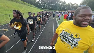 New Orleans All-Star Band Marching In vs Georgia