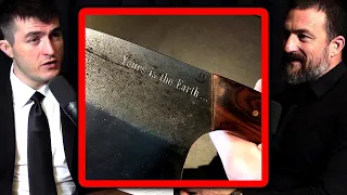 Knife gift for Lex Fridman: Engraved with the poem If by Rudyard Kipling