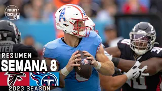 Atlanta Falcons vs. Tennessee Titans | Semana 8 NFL 2023 | NFL Highlights Resumen en español