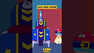 #shorts | Gus and Crow Bone | LEDYMATION